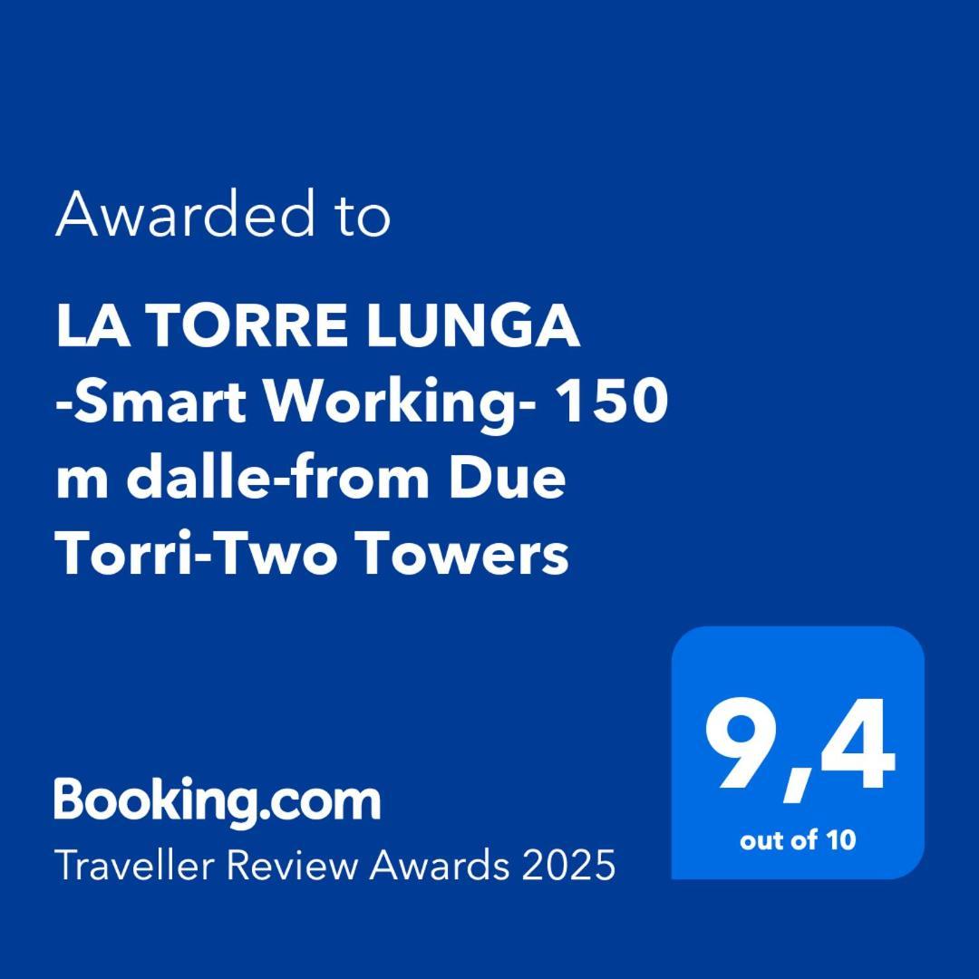 La Torre Lunga -Smart Working- 150 M Dalle-From Due Torri-Two Towers Bolonha Exterior foto